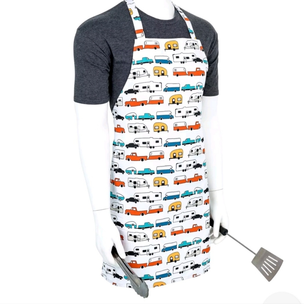 NWT Camco Life Camper/RV Apron | Machine Washable Home & Garden Kitchen  26